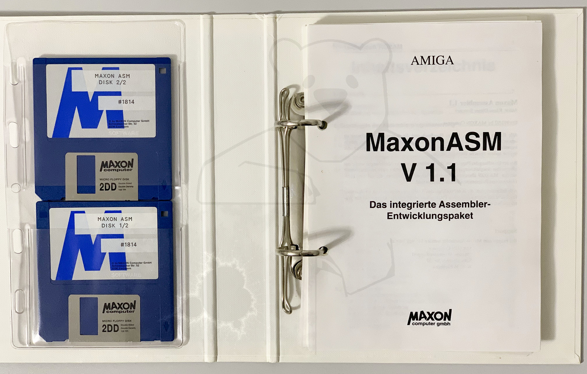 Maxon MaxonASM Assembler V1.1 - Handbuch